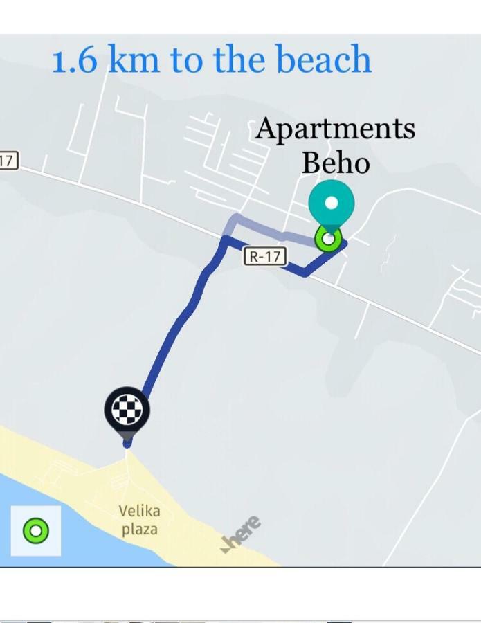 Apartments Beho 乌尔齐尼 外观 照片